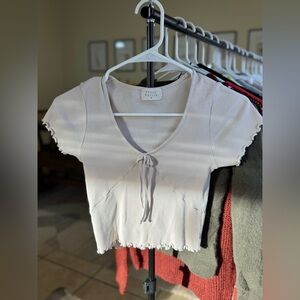 Urban Nation Cream Top